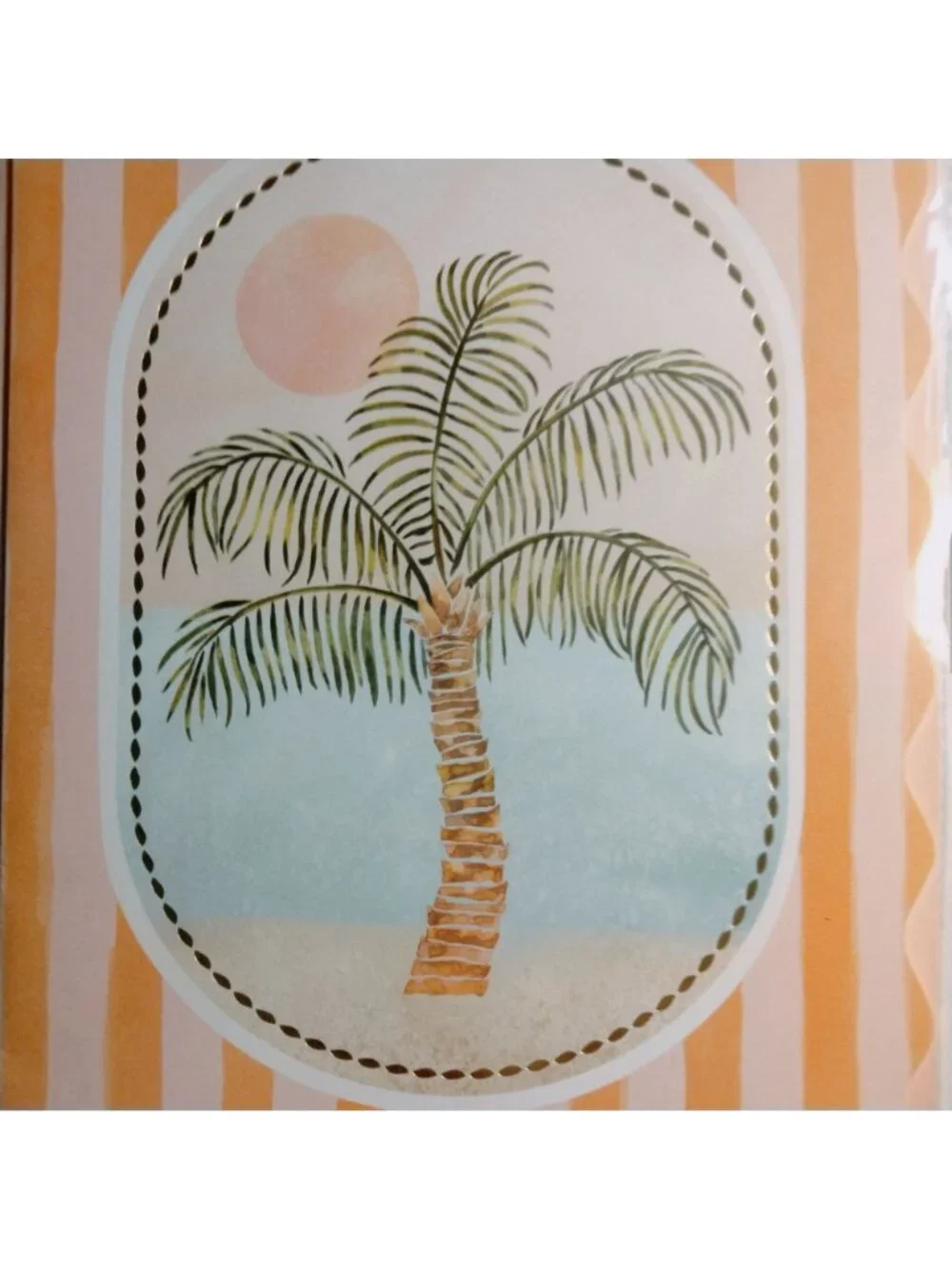Surface palm tree